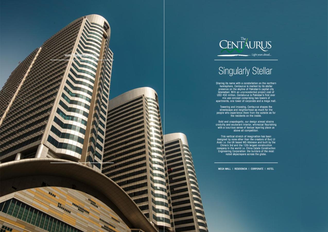 Centaurus Hotel Suites Ισλαμαμπάντ Εξωτερικό φωτογραφία